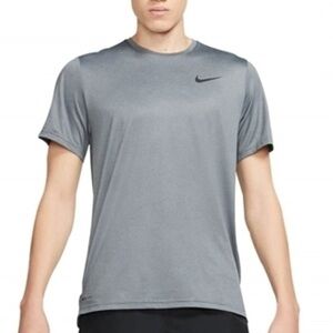 Nike Pro Combat Shirt Dri-Fit Crewneck Swoosh Gray tee Shirt Top men’s XL